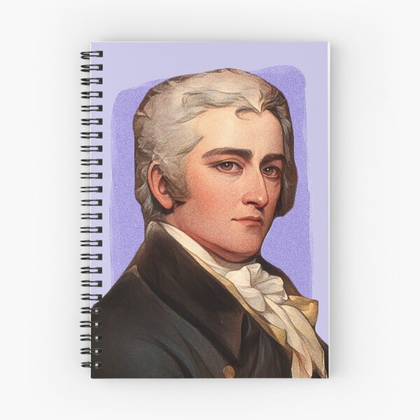 Item preview, American Painter John Trumbull - Purple - illustration  designed and sold by Litstoy.