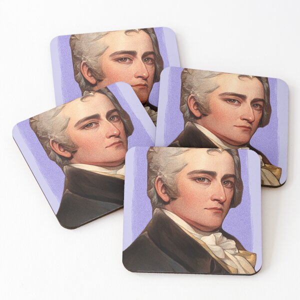 Item preview, American Painter John Trumbull - Purple - illustration  designed and sold by Litstoy.