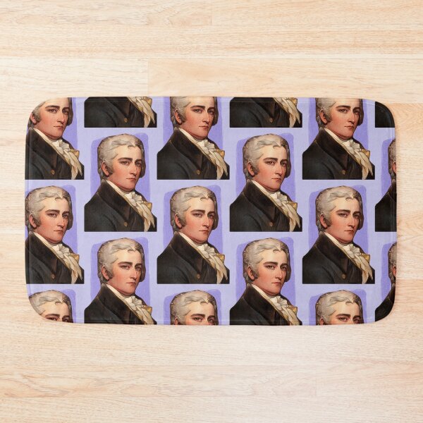 Item preview, American Painter John Trumbull - Purple - illustration  designed and sold by Litstoy.