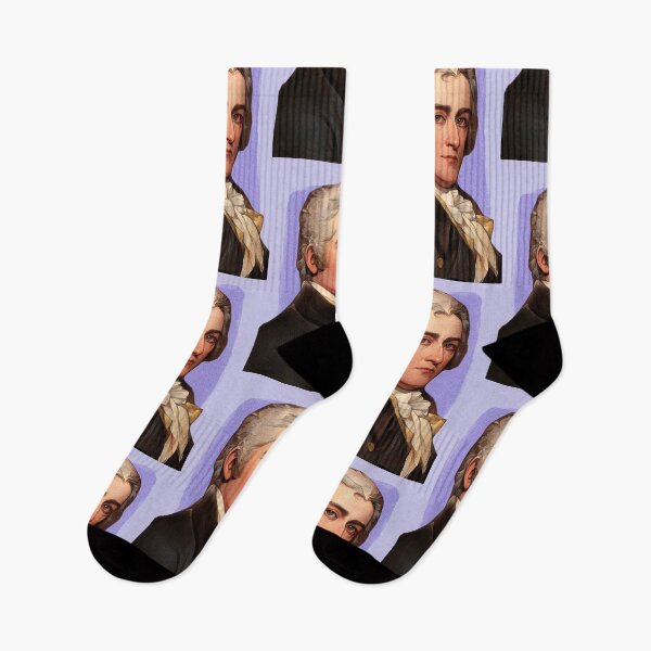 Item preview, American Painter John Trumbull - Purple - illustration  designed and sold by Litstoy.