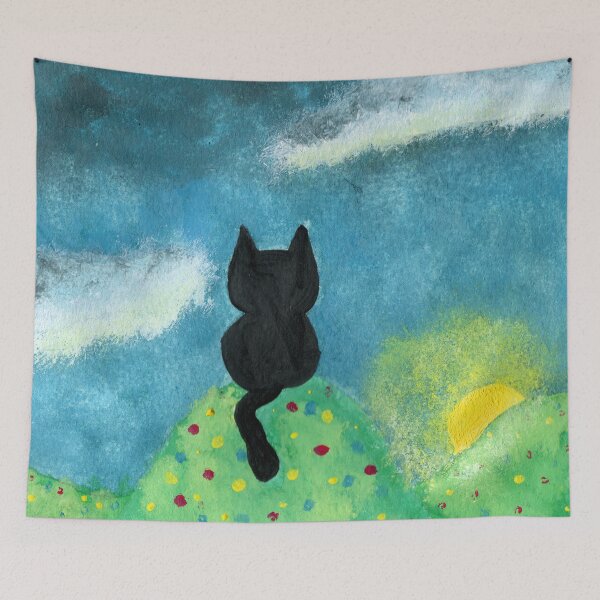 Item preview, Contemplative Cat designed and sold by SoleiaFlur.