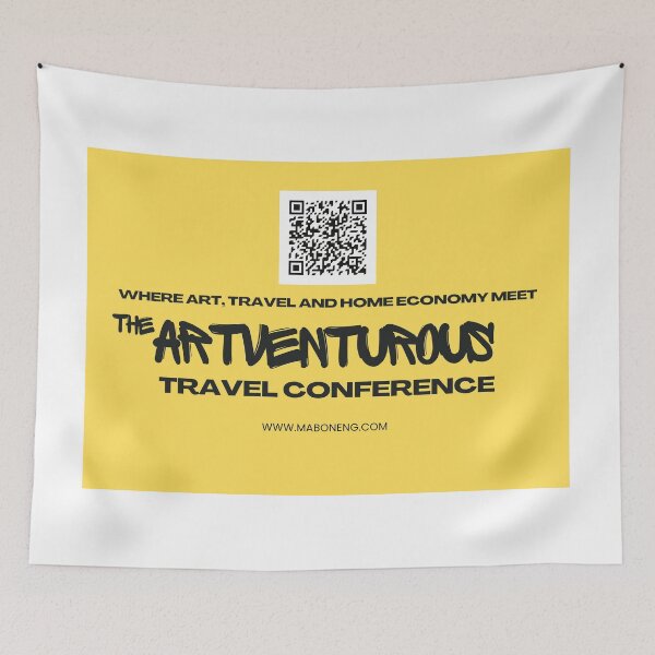 Item preview, ArtVenturous Travel Conference LOGO QR5 designed and sold by Siphiwe Ngwenya The Founder.