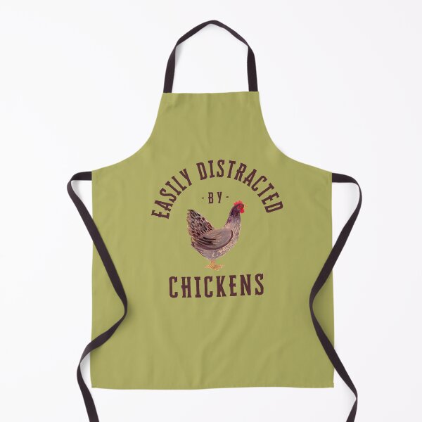 Item preview, Easily Distracted by Chickens - Perfect for Chicken Keepers illustration jemma jamie skidmore designed and sold by Jemma Jamie Skidmore.