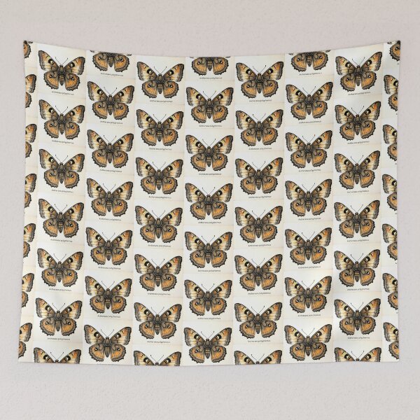 Item preview, Moth Specimen No. 001:  Antheraea polyphemus designed and sold by FaerieFusion.
