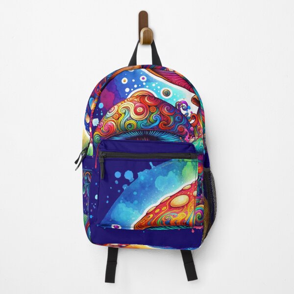 Item preview, Colorful Psychedelic Trippy Mushroom designed and sold by AnalajiaDesigns.