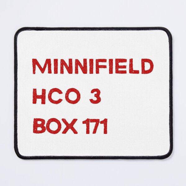 Item preview, Northern Exposure Maurice Minnifield Mailbox Address Cicely Alaska designed and sold by SonnyBoyDesigns.
