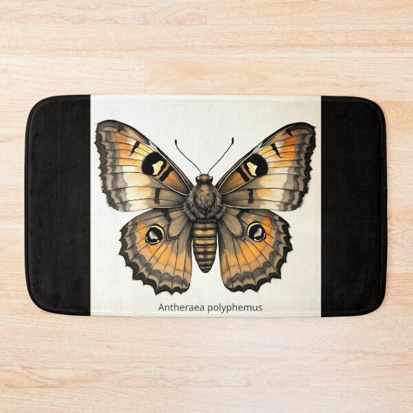 Item preview, Moth Specimen No. 001:  Antheraea polyphemus designed and sold by FaerieFusion.