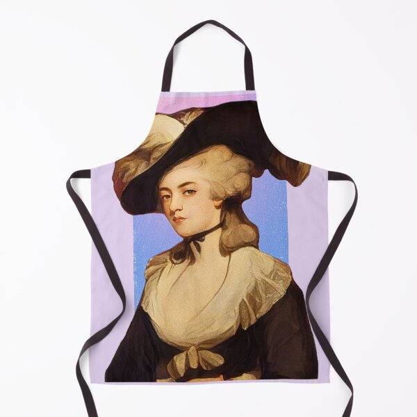 Item preview, English Poet Mary Robinson - purple pink - illustration  designed and sold by Litstoy.