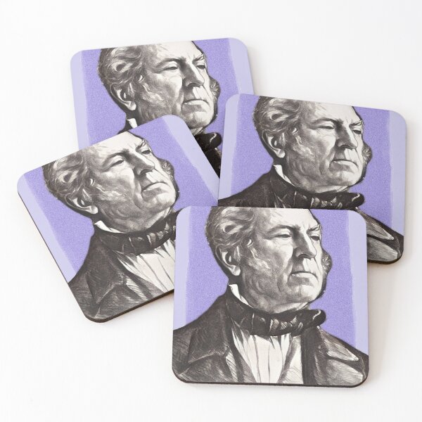 Item preview, English Poet Walter Savage Landor - Purple - illustration  designed and sold by Litstoy.