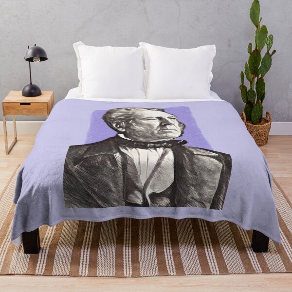 Item preview, English Poet Walter Savage Landor - Purple - illustration  designed and sold by Litstoy.