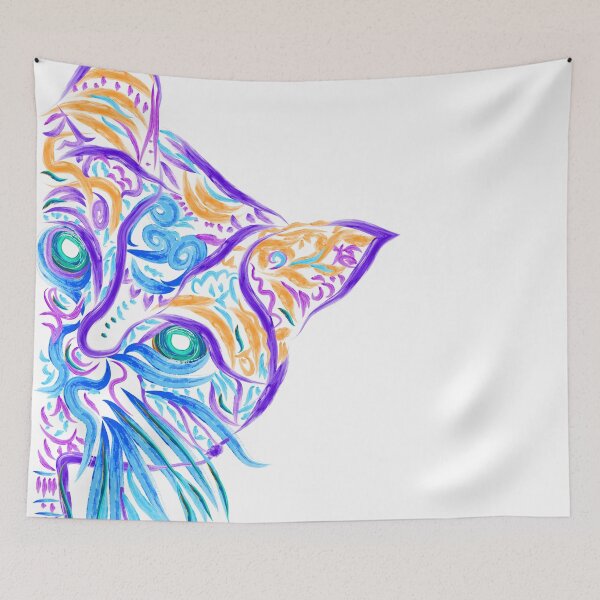 Item preview, Cat Tattoo drawing  designed and sold by Nora Gad.