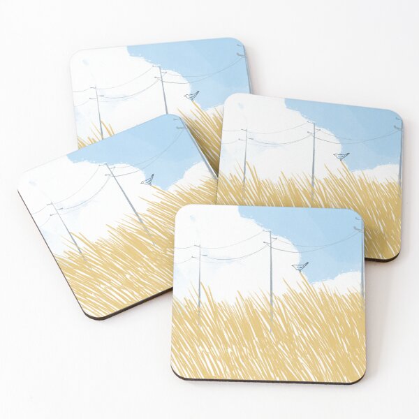 Item preview, Bird in a summer field designed and sold by HelloTazzina.