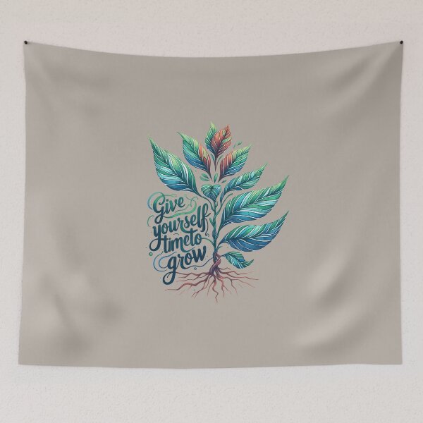 Item preview, give yourself time to grow designed and sold by package11.