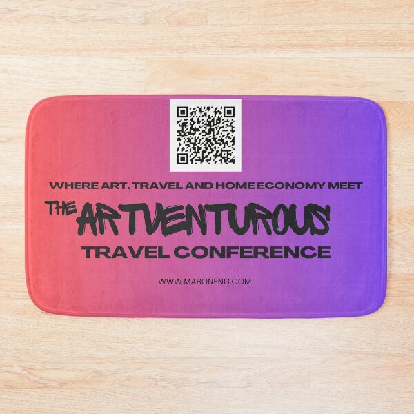 Item preview, ArtVenturous Travel Conference LOGO QR6 designed and sold by Siphiwe Ngwenya The Founder.