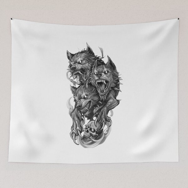 Item preview, Guardians of Darkness: The Three-Headed Wolf designed and sold by gokhanuzen.