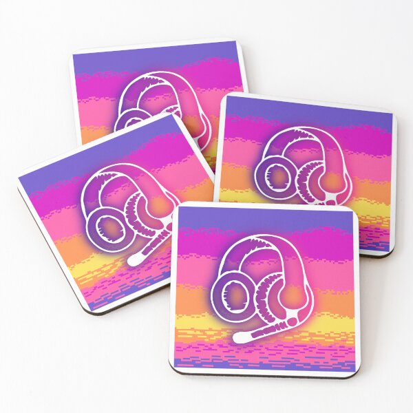 Item preview, Headphones with sunset designed and sold by EternalFall.