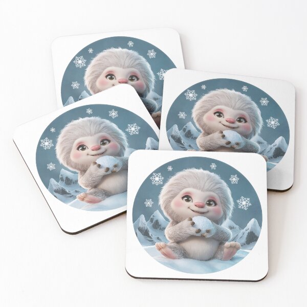 Item preview, Cute Adorable Baby Yeti Kawaii designed and sold by canvadreamer444.