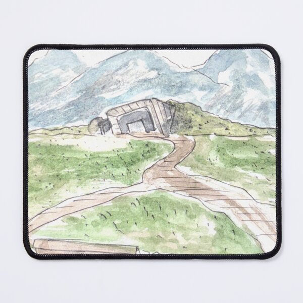 Item preview, Messner Mountain Museum Watercolor Illustration designed and sold by kriti130.