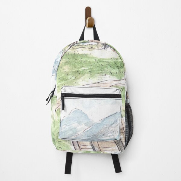 Item preview, Messner Mountain Museum Watercolor Illustration designed and sold by kriti130.