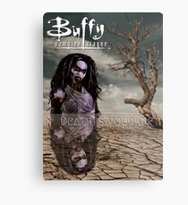 The First Slayer - Death is Your Gift Metal Print