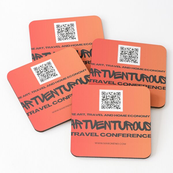 Item preview, ArtVenturous Travel Conference LOGO QR7 designed and sold by Siphiwe Ngwenya The Founder.