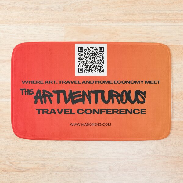 Item preview, ArtVenturous Travel Conference LOGO QR7 designed and sold by Siphiwe Ngwenya The Founder.