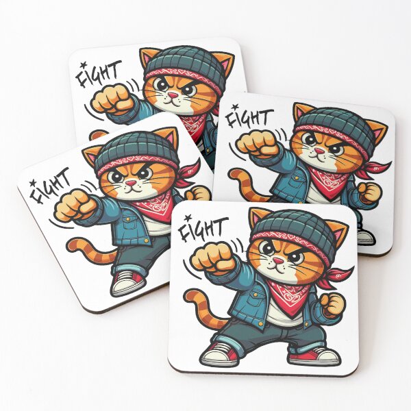 Item preview, Cat Brat: FIGHT designed and sold by ArtEmotionsImages.