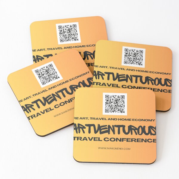 Item preview, ArtVenturous Travel Conference LOGO QR8 designed and sold by Siphiwe Ngwenya The Founder.