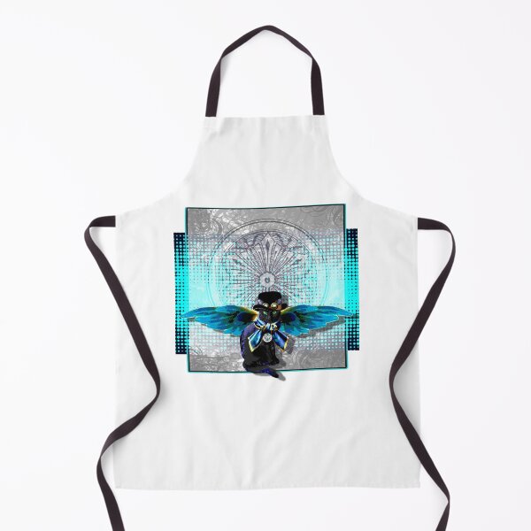 Item preview, Steampunk Angel Kitty on a White Background designed and sold by dpenn.