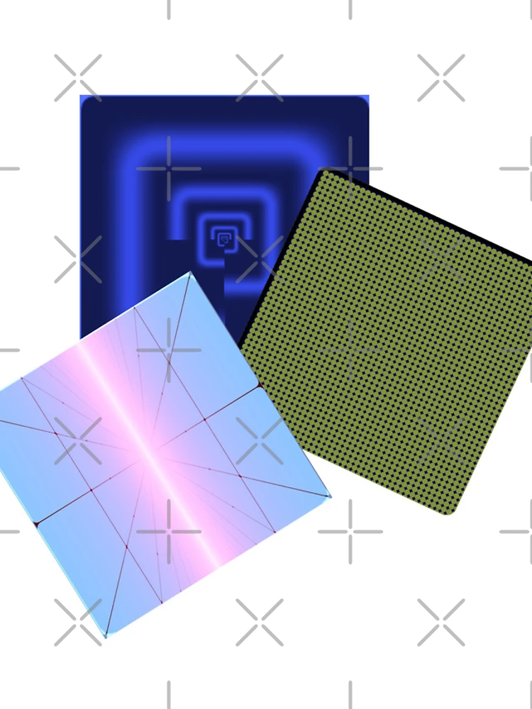 Thumbnail 4 of 4, iPhone Case, Multiple tech pattern designed and sold by AWADHESH CHAURASIA.