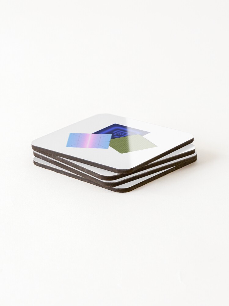 Thumbnail 4 of 5, Coasters (Set of 4), Multiple tech pattern designed and sold by Awadh2829.