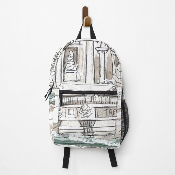 Item preview, Trevi Fountain Watercolor Illustration designed and sold by kriti130.