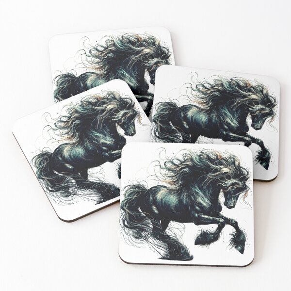 Item preview, horse nature wild sketching nature art beautiful animals designed and sold by MaciejPetelski.