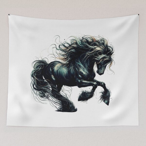 Item preview, horse nature wild sketching nature art beautiful animals designed and sold by MaciejPetelski.