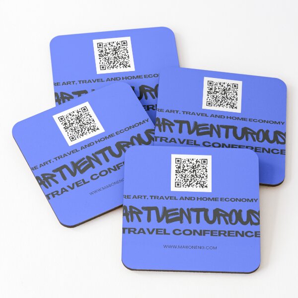 Item preview, ArtVenturous Travel Conference LOGO QR9 designed and sold by Siphiwe Ngwenya The Founder.