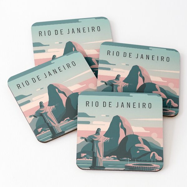 Item preview, Serene Rio: A Tranquil Skyline designed and sold by DIUMERI.