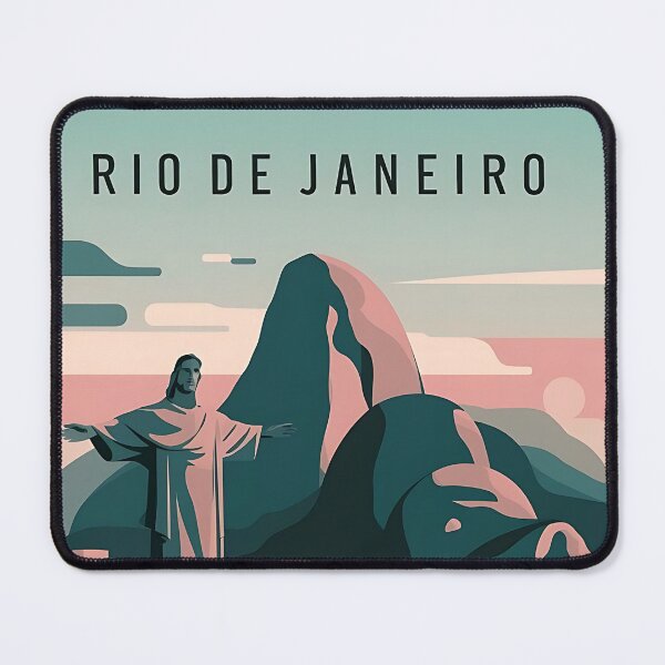 Item preview, Serene Rio: A Tranquil Skyline designed and sold by DIUMERI.