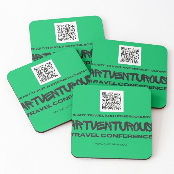 Item preview, ArtVenturous Travel Conference LOGO QR10 designed and sold by Siphiwe Ngwenya The Founder.