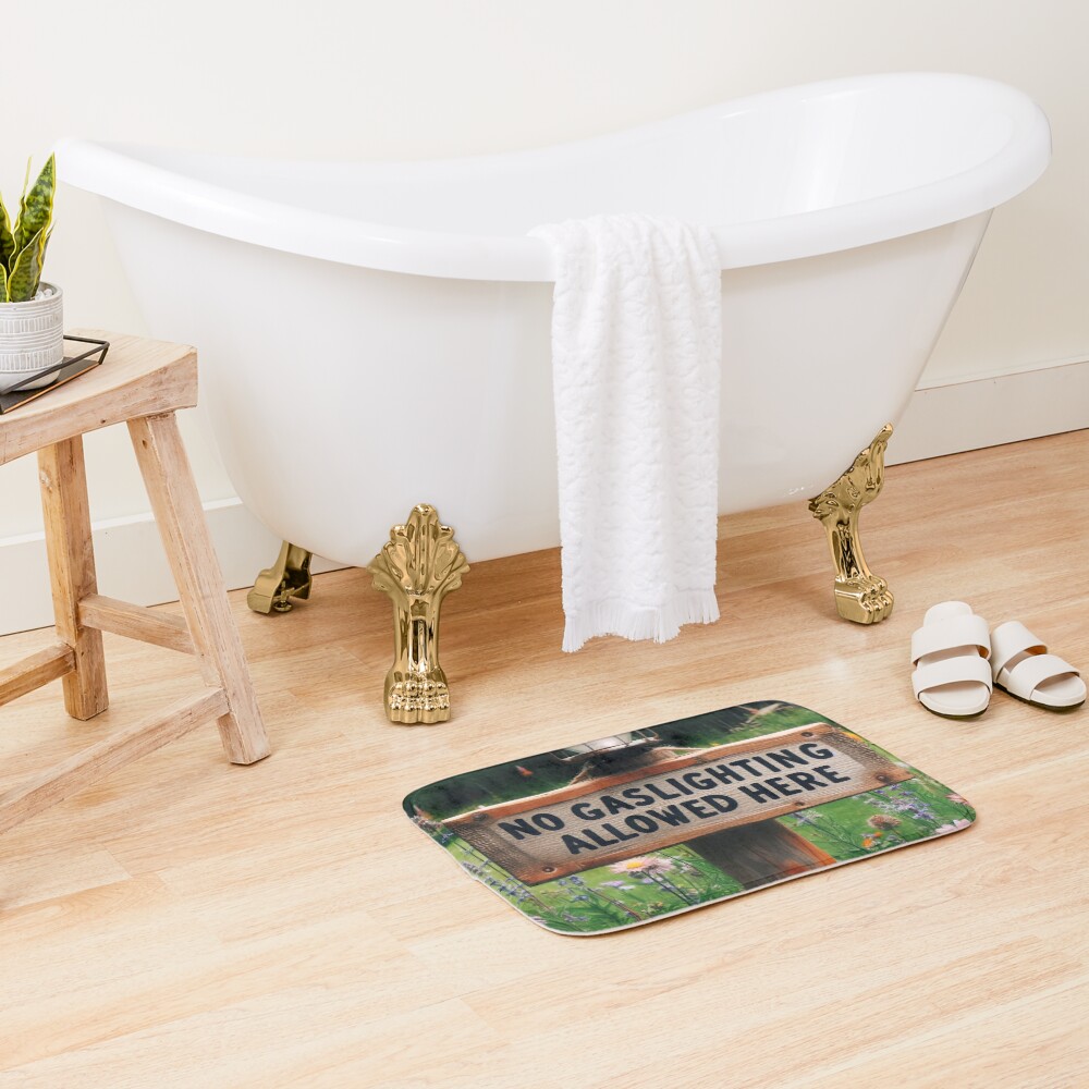 Vista previa del artículo con la obra «Alfombra de baño», diseñado y vendido por RellimsRealm.