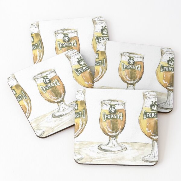 Item preview, Forst Bier Watercolor Illustration designed and sold by kriti130.