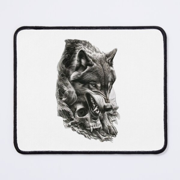 Item preview, The Wolf and the Skull: Lord of the Wilderness designed and sold by gokhanuzen.