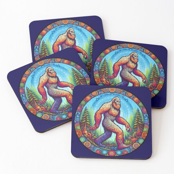 Item preview, PNW Sasquatch Mandala designed and sold by Catherine Harrison.