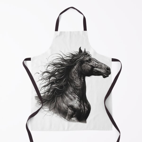 Item preview, horse nature wild sketching nature art beautiful animals designed and sold by MaciejPetelski.