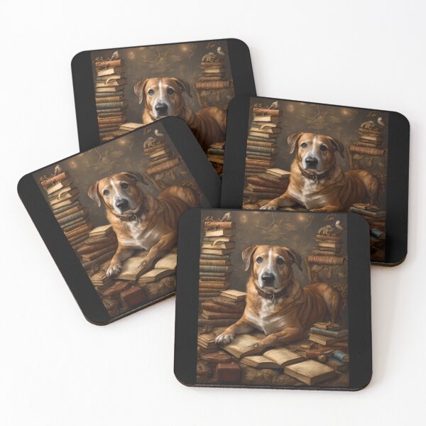 Item preview, Leo and books designed and sold by Genevieve Crabe.