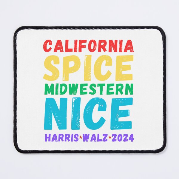 Item preview, Harris Walz 2024 California Spice Midwestern Nice Retro Vintage designed and sold by gillys.