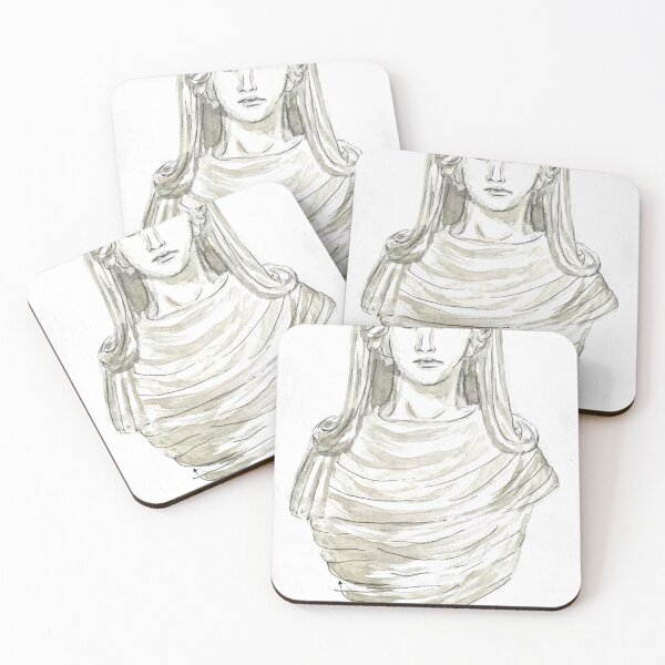 Item preview, Prado Museum Sculpture Watercolor Illustration designed and sold by kriti130.