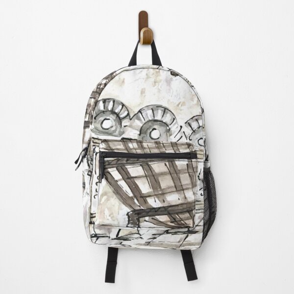 Item preview, Basilica di Santo Stefano Rotondo al Celio Watercolor Illustration designed and sold by kriti130.