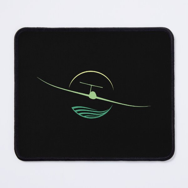Item preview, Glider Pilot Sailplane Biplane aerial floating soaring designed and sold by These_Prints.