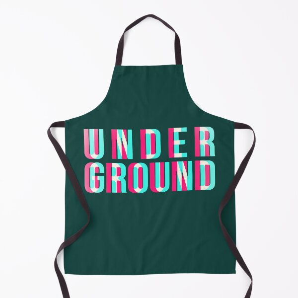 Item preview, TEXT "UNDERGROUND" RGB designed and sold by Time4Space.