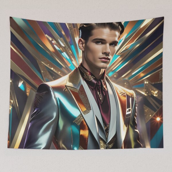 Item preview, Art Deco-Disco Fashion Fusion 1 designed and sold by RelinCreates.